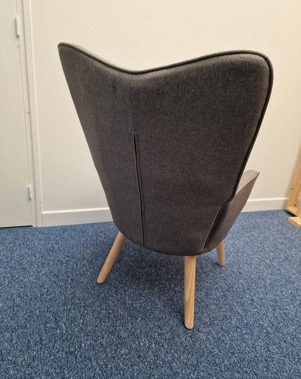 Lot de 4 Fauteuils tissu style nordique
