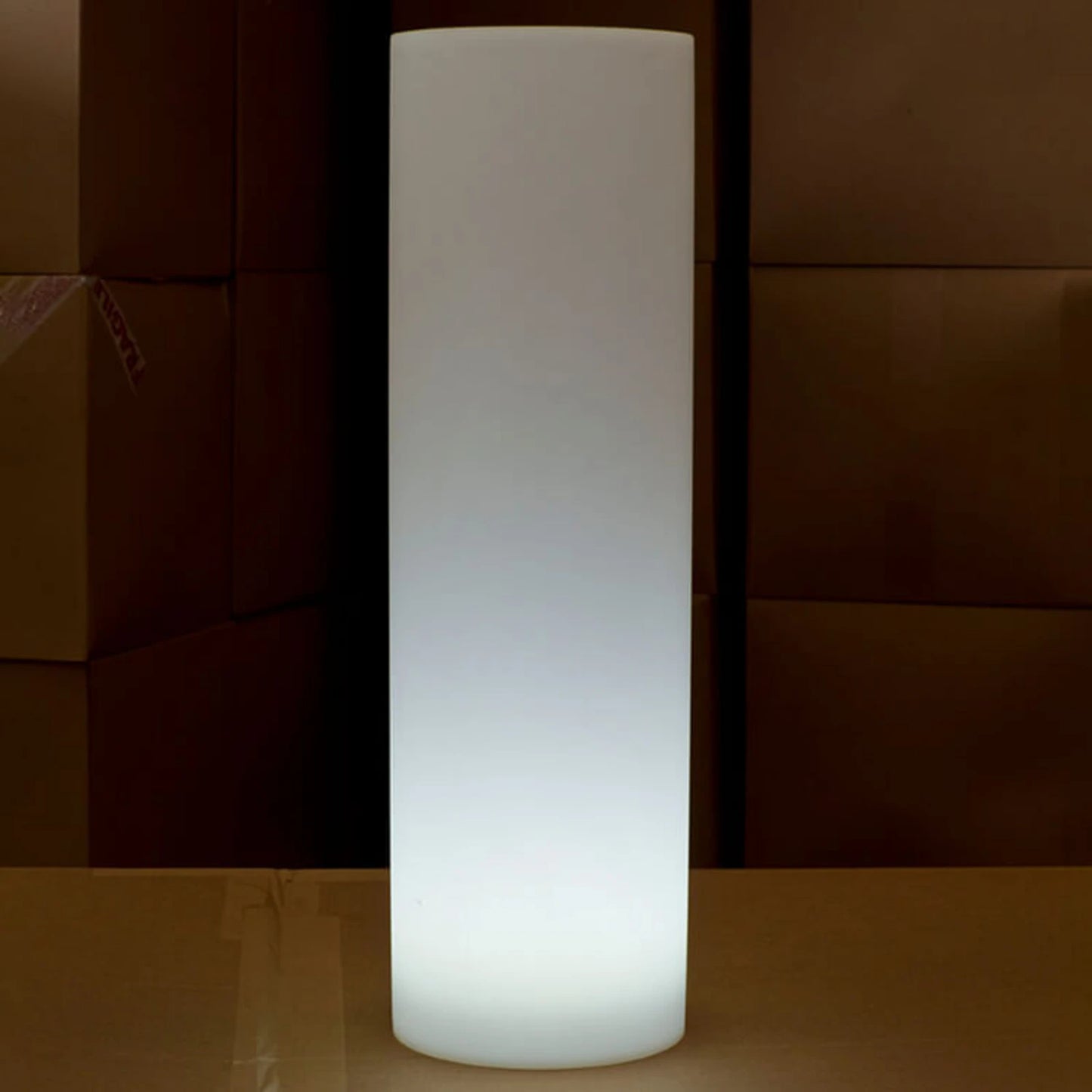 Colonne cylindrique lumineuse Autonome 60