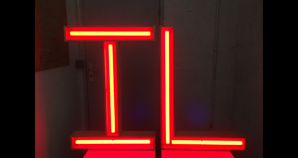 Lettre lumineuse SKEUL