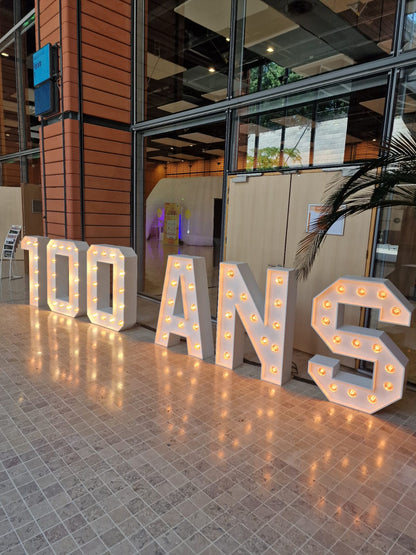 Lettre lumineuse BULBY