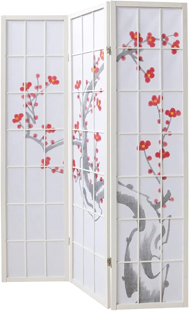 Paravent japonais fleur de cerisier