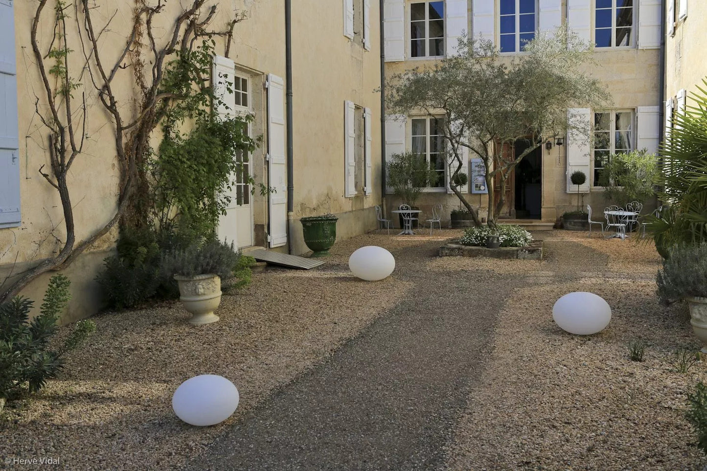 Luminaire sphère aplatie APOLLO