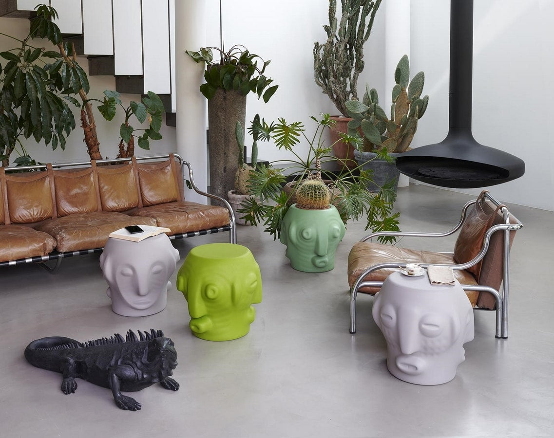 Collection THREEBÙ SLIDE - pouf et pot
